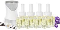 (4 Pack) Scent Fill® New Version Vanilla Lavender Plug in Refills and (1) Air Wick® PlugIn Warmer