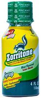 Zorritone Cough Syrup | Mint Flavored Cough Suppressant Syrup with Vitamin A, Vitamin D3, and Eucalyptus for Fast Acting Cold and Flu Cough Relief, Dosage Cup Included; 4 Fluid Ounces