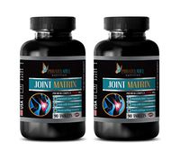 Joint Support Supplements Natural - Joint Matrix Premium Complex 2170MG - glucosamine with msm and chondroitin - 2 Bottles 180 Tablets