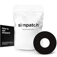 SIMPATCH Adhesive Patch - Pack of 30 - Multiple Colors Available (Black)