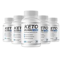 Keto Burn 1250 — Burn Body Fat as Fuel, Boost Energy and, Suppress Appetite for Weight Loss and Performance — 5 Pack