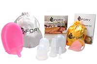 Silicone Cupping Massage Therapy Set: Say Goodbye to Cellulite, Stretch Marks & Wrinkles! Therapeutic Cups with a Bonus 2 Massage Brushes, Manual and 2 Satin Bags. Ideal for Traveling (5)