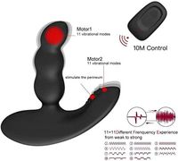 QYLOZ Rechargeable Personal Relax P-r-ô-s-tàté Massager for Back Neck Shoulder Deep Tissue Massager Muscle Relief Handle Therapeutic Percussion for Sore Muscle and