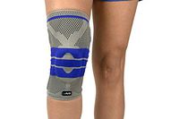 L-AV8 Workout Compression Knee Brace with Silica Gel Pad | Support for Arthritis, Running, Meniscus Tear, Weightlifting, and Injury Recovery