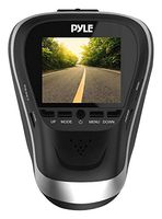 Pyle PLDVRCAM25 -1080p Dash Cam HD Dashboard Driving Camera for Cars and Vehicles with Night Vision - Discrete and Secure Window Mount - Snap Images and Record Video