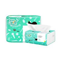 IVYRISE 2 Pack White Paper Towels 4-Layer Soft Napkins Toilet Paper Towels Household Tissue for Home Kitchen Restaurant