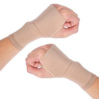 Healifty Support Sleeve for Arthritis 1 Pair Carpal Tunnel Wrist Sleeve Compression Hand Brace Support Sleeve for Arthritis Tendonitis Bursitis Wrist Sprain(M)