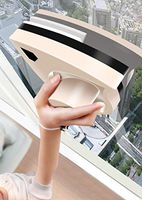 Double-Sided Magnetic Glass Wiper Cleaner Five-Gear Adjustable Magnetic Force for Double Glazed Windows Thickness 0.3"-1.2" (7.5-30mm) Magnetic Window Cleaner Wiper Glass Washing Cleaning