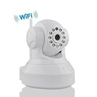 NexGadget HD WiFi IP Security Camera Surveillance System Video Recording Sonic Recognition P2P Pan Tilt Remote Motion Detect Alert With Two-Way Audio