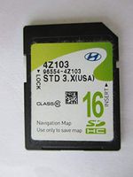 4Z103 2012 2013 2014 2015 2016 Hyundai Santa Fe (SANTAFE) Navigation MAP SD Card,GPS,U.S.A OEM 96554-4Z103