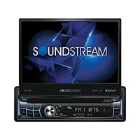 Soundstream VR-720B Multimedia Receiver/Single DIN, 7" in-Dash Flip Up DVD, with Bluetooth