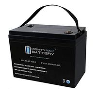 Mighty Max Battery 6V 200AH SLA Battery Replacement for EZ-Go Terrain 1000 Brand Product