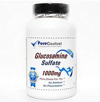 Glucosamine Sulfate 1000mg // 100 Capsules // Pure // by PureControl Supplements