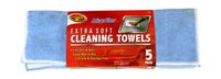 Detailer's Choice 3-605-7 14 x 14-Inch 5-Pack Extra Soft Microfiber Cleaning Towel - 1-Each