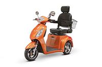 eWheels Scooter with Electromagnetic Brakes and High Speed in Orange