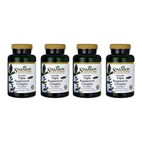 Swanson Triple Magnesium Complex 400 mg 60 Chwbls 4 Pack