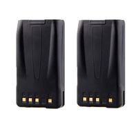 ELEOPTION Kenwood Two-Way Radio Interphone Replacement Battery 7.4V 2000mAh Li-ion TK-2140 TK-3140 TK-2148 TK-3148 TK-2160 TK-3160 TK-2168 TK-3168 for Kenwood Portable Radios KNB-24 KNB-24L (2 Pack)