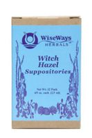 WiseWays Herbals Witch Hazel Suppositories 2.5 gm