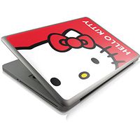 Skinit Decal Laptop Skin for MacBook Pro 13 (2011-2012) - Officially Licensed Sanrio Hello Kitty Cropped Face Red Design
