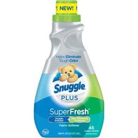 Snuggle Plus Super Fresh Fabric Softener, 48.6 Oz, Pack of 2, 92 Loads