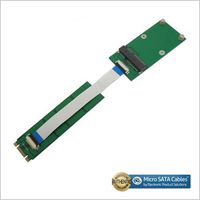 mSATA SSD to M.2 (NGFF) Adapter Card with FFC Cable