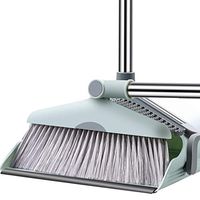 Broom Home Rotating Plastic Broom Set Household Plastic Cleaning Tool Lazy Cleaning Brush Size 92×29cm