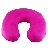 Rose Essentials Super Velour Luxury Memory Foam Comfort Neck Support Cushion Home Watching TV Reading