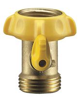 Shut Off, Single, GHT, Brass/Metal