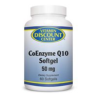 Vitamin Discount Center Coenzyme Q10 50mg, 60 Softgels