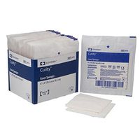 CURITY Cover Sponges 4" x 4" Sterile Pack: 25