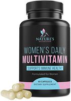 Multivitamin for Women High Potency Daily Vitamins with Biotin 1000mg - Natural Supplement - Made in USA - Best Vitamins A B C D E, Calcium, Zinc, Magnesium, Folic Acid - 60 Capsules