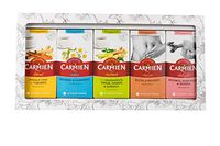 Carmien Rooibos Red Tea Herbal Wellness Variety Pack Focus, Relax, Rescue, Restore and Delight, 100 Count