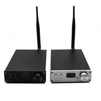 FX Audio D802 2x80W 192KHz Digital Remote Power Amplifier with USB Cable (Black)