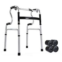 Multifunction Walker Adjustable Height Ergonomic Handles for Elderly, Seniors, Handicap, Disabled