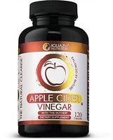 100% Organic Apple Cider Vinegar Capsules with The Mother - Natural Cleanser Supports Weight Loss, Healthy Blood Sugar & Cholesterol Levels, Boosts Energy & Metabolism, Raw Non-GMO, 700mg 120 Pills