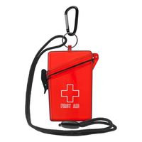 WITZ Waterproof First Aid Kit, Clear Red