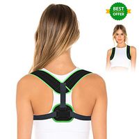 Posture Corrector for Men and Women - Comfortable Upper, No Color, Size normal