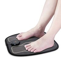 EMS Foot Massager Mat Electric Smart Foot Circulation Device Thin Portable USB Foot Massager Machine for Relieving Pain Fatigue Promoting Blood Circulation with 4 Modes 9 Intensities Levels