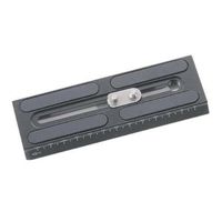 Sachtler Sideload Plate "S" for DV 1, FSB 2, and FSB 6, with 1/4" Screw & Pin