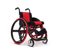 Sport Wheelchair,Ergonomic Wheelchair Aluminium Folding Wheelchair Quick Release Rear Wheel Shock Absorber Trolley