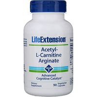 Life Extension Acetyl-l-Carnitine Arginate Veggie Caps, 60 Count