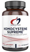 Designs for Health Homocysteine Supreme - Methylation + Homocysteine Support with Folate, B2, B6, Methylcobalamin B12, NAC + TMG (120 Capsules)