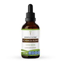 Echinacea Blend Tincture Alcohol Extract, Responsibly farmed Organic Roots Angustifolia Promotes a Good Mood (4 FL OZ)