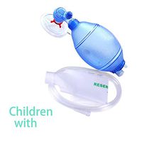 QAZWSX Simple Respirator Artificial Resuscitation Resuscitation First Aid Wake Up Emergency Airbag Manual Oxygen Device for Adult Children,Children
