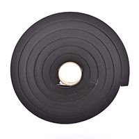 Sponge Neoprene Stripping W/Adhesive 1-1/4in Wide X 1in Thick X 15ft Long