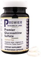 Premier Glucosamine, 90 Capsules, Vegan Product - Shellfish-Free, Targeted Joint, Ligament and Connective Tissue Support