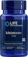 Life Extension Melatonin | 3 mg 60 capsules ( Multi-Pack)