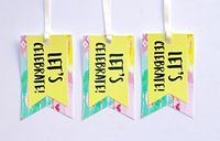 Let's Celebrate Gift Tag