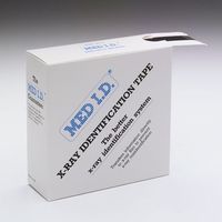Med I.d. X-ray Identification Tape 3/4" X 3" Identification Tape - Box of 300