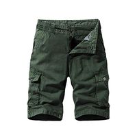 Men's Cargo Shorts, Fashion Classic Relaxed Fit Stretch Multi-Pocket Overalls Shorts